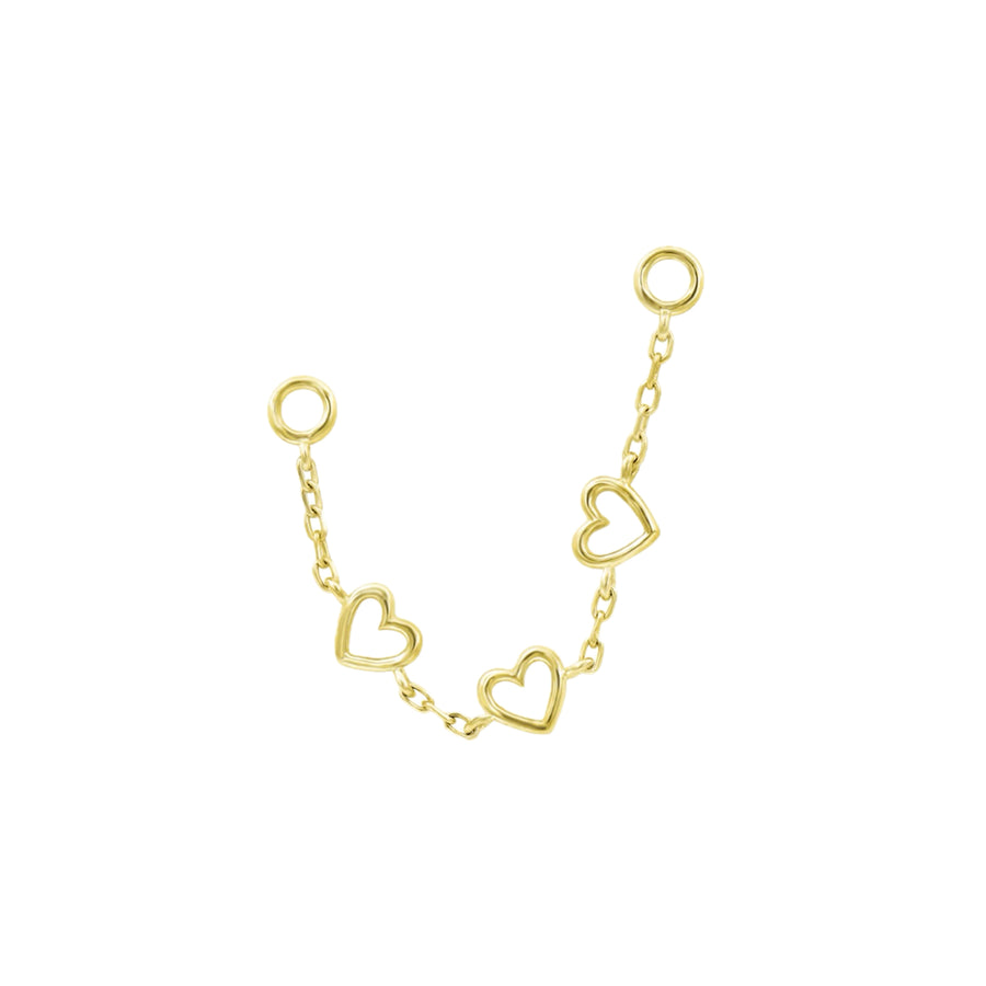 14K gold Lots of Love Chain